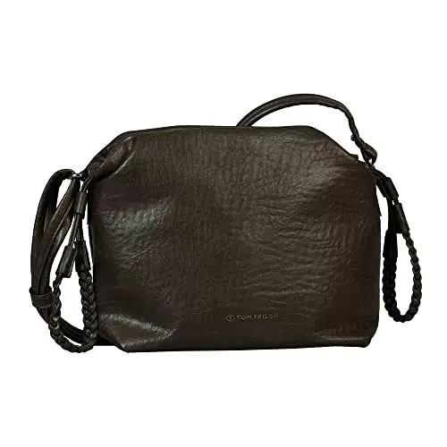 TOM TAILOR Liza, Cross Bag M Donna, Marrone Scuro