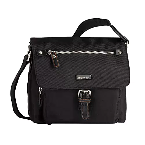 TOM TAILOR - Rina, donna, borsa a tracolla, Nero, 22