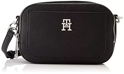 Tommy Hilfiger Borsa a Tracolla Donna, nera