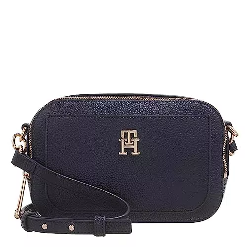 Tommy Hilfiger Borsa per Fotocamera Emblema, blu
