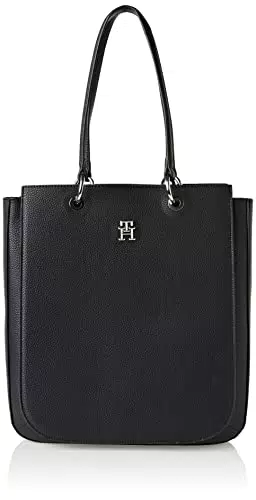 Tommy Hilfiger Borsa Tote Bag Donna, nero
