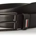 Tommy Hilfiger Cintura da uomo, Black