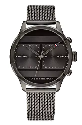 Tommy Hilfiger Orologio Analogico Quarzo Uomo con Cinturino in Acciaio Inox 1791597