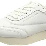 Tommy Hilfiger Sneakers da Runner da Donna, bianco, 39