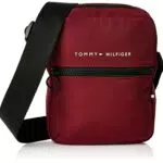 Tommy Hilfiger TH Horizon Mini Reporter, Uomo, Rouge