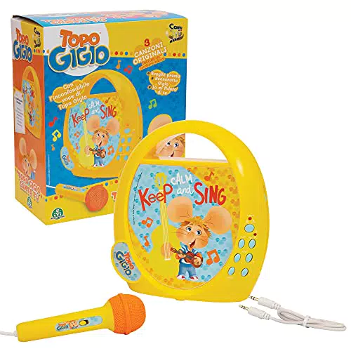 Topo Gigio - Canta Tu, Canta Ovunque con Topo Gigio e le Sue 3 Canzoni Originali Incluse e la sua voce inconfondibile voce