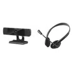 Trust Gxt 1160 Webcam Full Hd 1080P Con Microfono Integrato, Nero