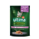 Ultima Fit & Delicious Cibo Umido per Gatti con Tacchino