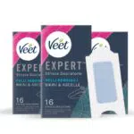 Veet Expert 48 Strisce Ascelle e Zona Bikini Pelli Sensibili