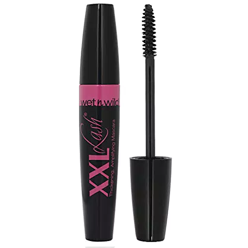 Wet n Wild, XXL Lash Mascara, Mascara Amplificante e Ispessente con Pettine Grasso
