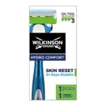 Wilkinson Sword Hydro Comfort Skin Reset - Confezione con 1 rasoio + 1 lama con pettine integrato