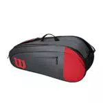 Wilson TEAM, 6 Racchette, Rosso