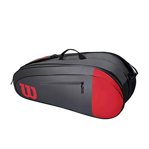 Wilson TEAM, 6 Racchette, Rosso