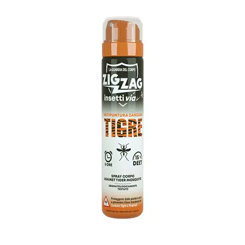 ZIG ZAG Repellente, Insetti, Spray Corpo Insettivia