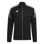 adidas CON21 TK Jkt, Giacca Uomo, Black/White, XL