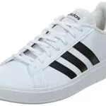 adidas Grand Court, Sneakers Uomo, Ftwr White/Core Black/Ftwr White