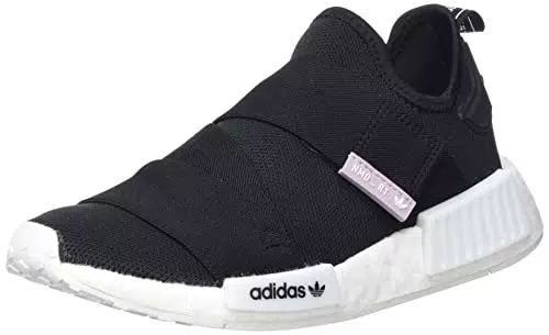 adidas NMD_R1 W, Scarpe da Ginnastica Basse Donna, Nucleo Nero/Nucleo Nero/Bianco