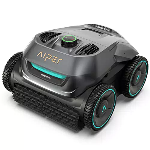 AIPER Seagull PRO - Robot Piscina Senza Fili, Pulizia Pavimento e Pareti
