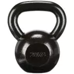 Amazon Basics - Kettlebell in ghisa, 16 kg, Nero