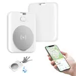 AVCXEC Smart Tracker Tag, tracciatore Bluetooth e localizzatore Compatibile con Apple Dov'è