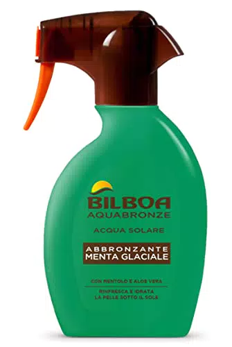 Bilboa Spray Acqua Solare Aquabronze con Mentolo e Aloe Vera