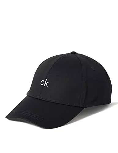 Calvin Klein Cappello Uomo CK Center Cap con Logo, Nero