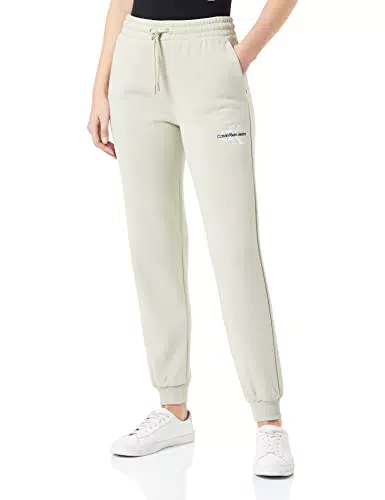 Calvin Klein Jeans Monogram Cuffed Jog Pants Pantaloni da Tuta