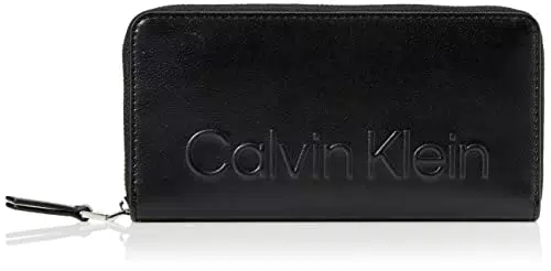 Calvin Klein Portafoglio Donna Ck Set Za Wallet Lg Grande