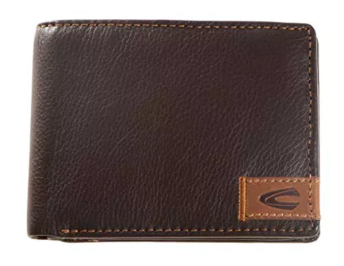 camel active California Portamonete, 12 cm, Marrone