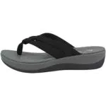 Clarks Arla Kaylie, Infradito Donna, Nero, 37.5