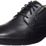Clarks Lite Low, Oxford Uomo, Pelle Nera