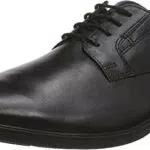 Clarks Tilden Plain Derby, Scarpe con Lacci Uomo, Nero
