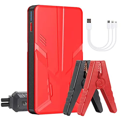 Coollia Avviatore Batteria Auto 600A Booster Avviamento Auto Professionale