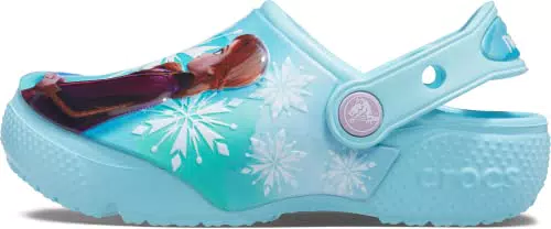 Crocs FL Disney Frozen II Clog K - Zoccoli, Ice Blue