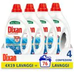 Dixan, Detersivo Lavatrice Liquido Pulito&Igiene, Pulizia Profonda del Bucato e Freschezza Igienica per la Lavatrice