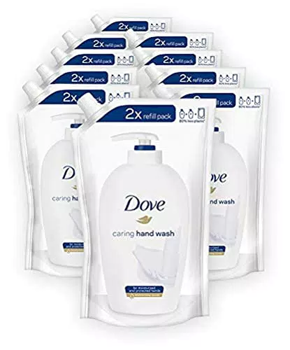 DOVE Detergente Cremoso Idratante Ricarica 10x500 ml