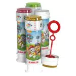 DULCOP - Bolle Paw Patrol/Pat Patrouille - Bolle di Sapone - 60 Ml - 047709 - Bianco - Plastica - Licenza Ufficiale - Giocattolo per Bambini - Gioco all'aperto - A partire dai 3 anni