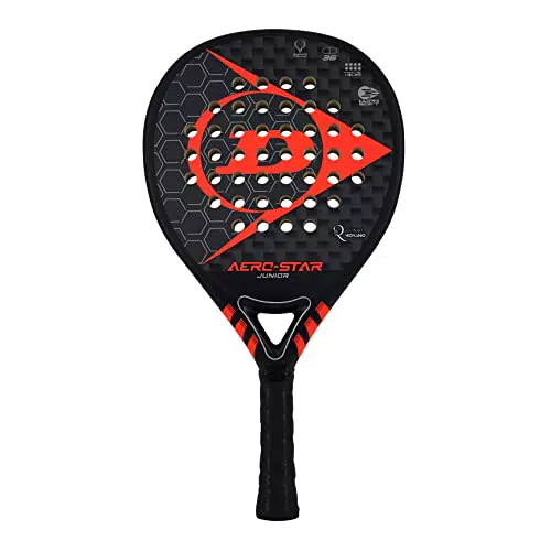 Dunlop, Aero-Star Jnr, Racchetta Da Padel, Nero/Rosso