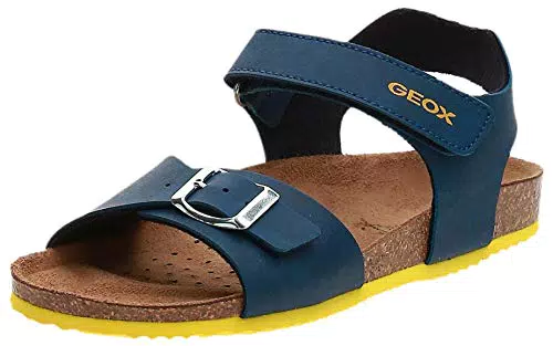 Geox Ghita, Sandali da bambini, Blu (Avio)