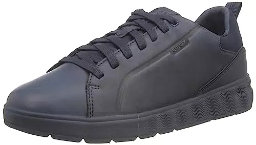 Geox U Spherica Ec4 B, Sneakers Uomo, Blu