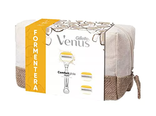 Gillette Venus SUMMER BAG, Comfortglide RASOIO DONNA SPECIAL EDITION FORMENTERA