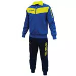 GIVOVA TUTA VISA TRIACETATO AZZURRO/GIALLO Tg. 4XS