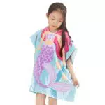 Gogokids Asciugamano da Bagno con Cappuccio per Bambini Bambine - Asciugamani Assorbenti 100% Cotone per Bagno Spiaggia