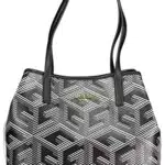 Guess Vikky Tote, Borsa Donna, Black Logo, Unica