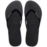 Havaianas Infradito in velluto da Donna, Colore: nero