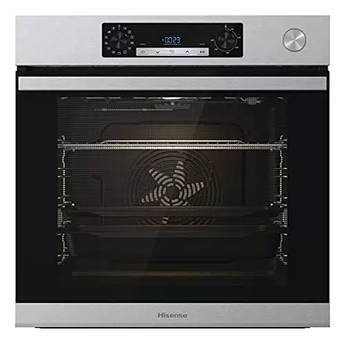 Hisense BSA66226AX, Forno Multifunzione Termoventilato con Generatore di Vapore