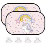 Homord Tendine Parasole Auto Bambini Ventosa con Protezione Solare 99% dai Raggi UV