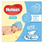 Huggies Pure Salviette Umidificate per Bambini, 672 Salviette