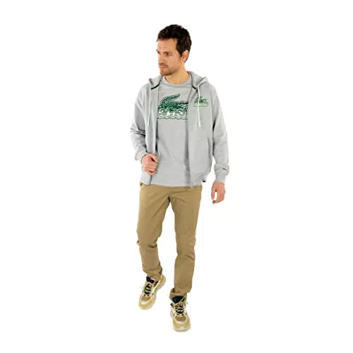 Lacoste Sh5088 Felpa, Silver Chine