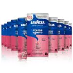 Lavazza, Crema e Gusto Dolce, 100 Capsule di Caffè in Alluminio Compatibili con Macchine Nespresso* Original